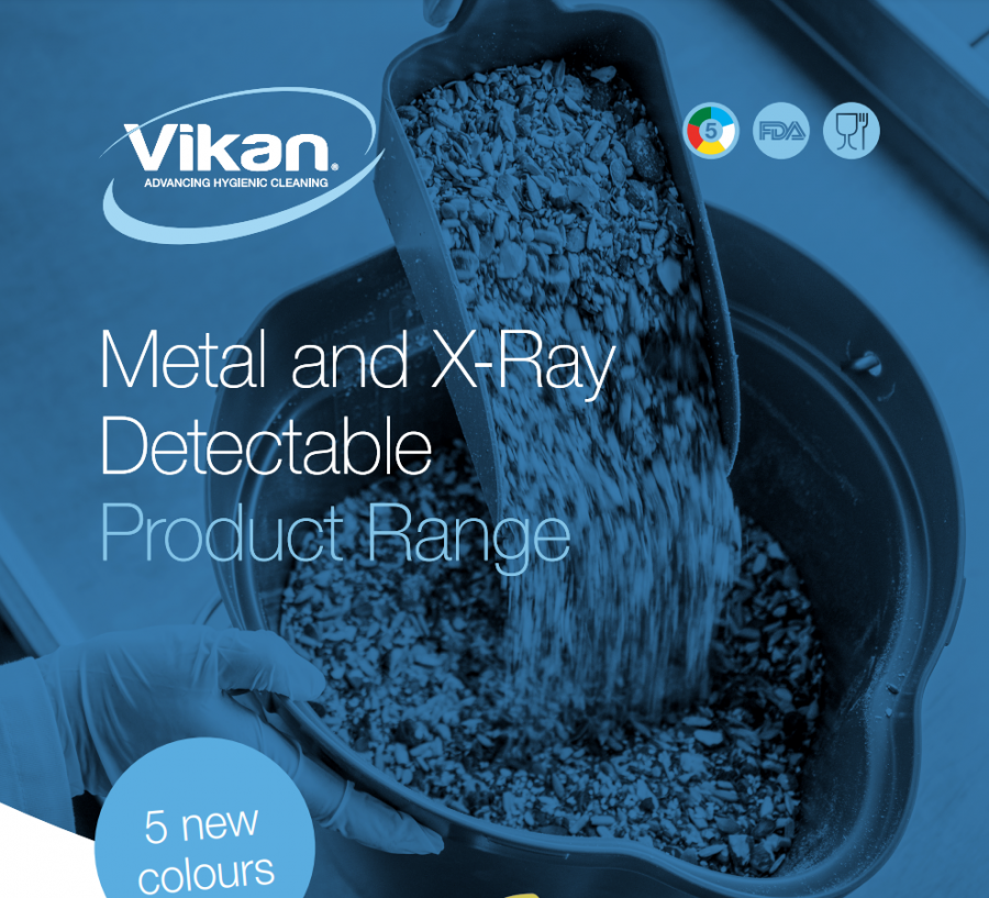 Wytwarzaj bezpieczne produkty z Vikan metal detectable.